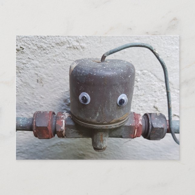 Carte Postale Heureux (Devant)