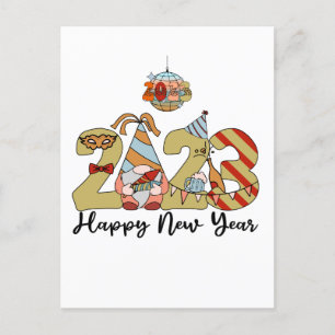 Carte Postale heureux nouvel an 2023