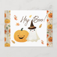 Hey Baby Boo Baby shower d'automne