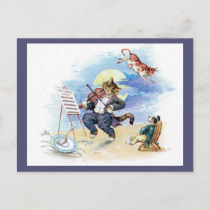 Carte Postale Hey, Diddle Diddle Nursery Rhyme