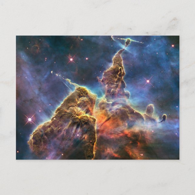 Carte Postale HH 901 et HH 902 dans la Nebula Carina (Devant)