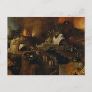Carte Postale Hieronymus Bosch - Christ Descente En Enfer