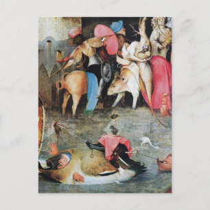 Carte Postale Hieronymus Bosch peinture art