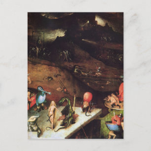 Carte Postale Hieronymus Bosch peinture art