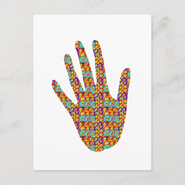 Carte Postale HIGH5 High-5 Hand Party Givaway DONS Bless (Devant)
