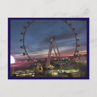 Carte Postale High Roller et the Sphere Las Vegas