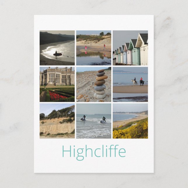 Carte Postale Highcliffe (Devant)