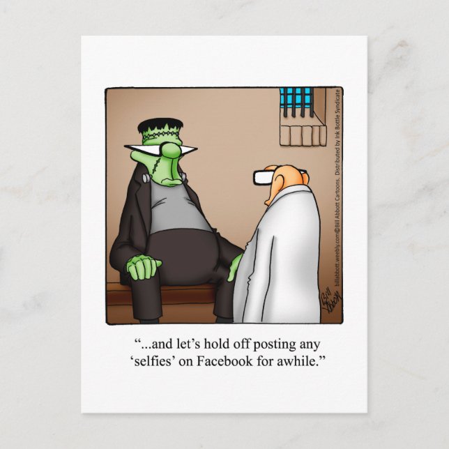 Carte postale Hilarious Halloween Humour (Devant)