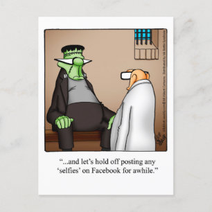 Carte postale Hilarious Halloween Humour