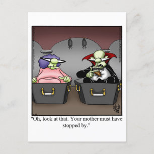 Carte postale Hilarious Halloween Humour