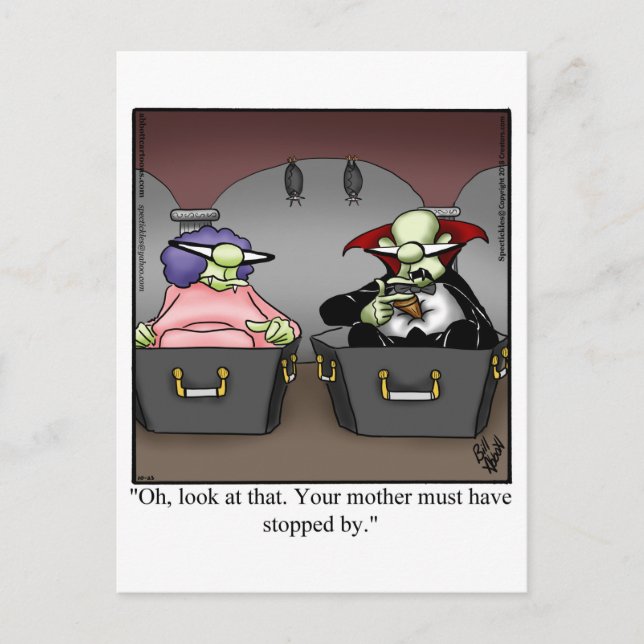 Carte postale Hilarious Halloween Humour (Devant)