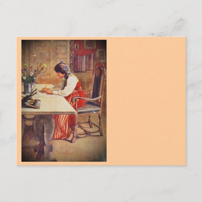 Carte Postale Hilda à la Table d'Art (Devant)