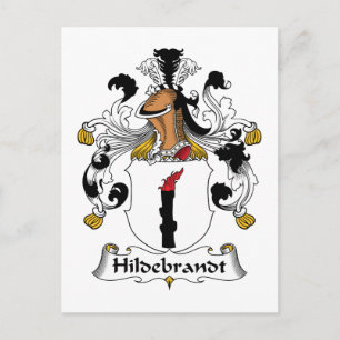 Carte Postale Hildebrandt Family Crest