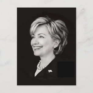 Carte postale Hillary Clinton