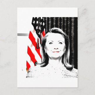 Carte Postale Hillary Clinton 2016