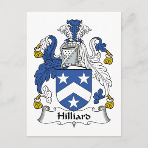Carte Postale Hilliard Family Crest