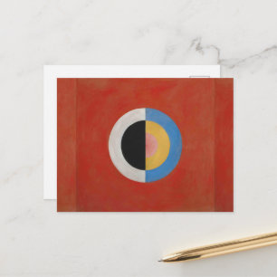 Carte Postale Hilma Af Klint, Le Cygne n°17, Art abstrait