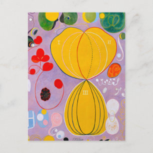 Carte Postale Hilma af Klint - Le dix plus grand n° 7