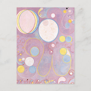 Carte Postale Hilma af Klint - Les dix plus grands n° 8