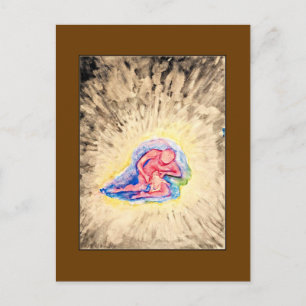 Carte Postale Hilma af Klint - Mère et Enfant