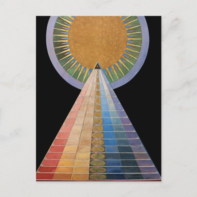 Carte Postale Hilma af Klint - Retable (Devant)