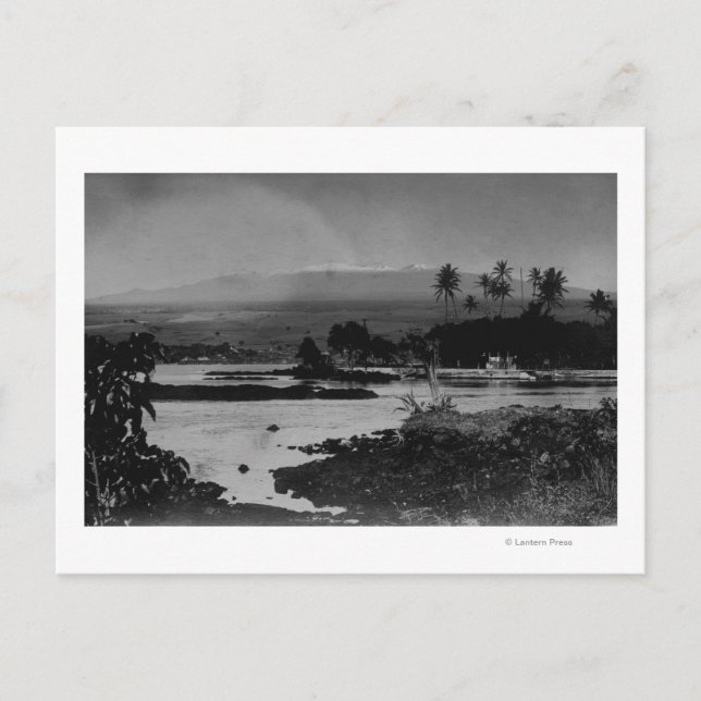 Carte Postale Hilo, Hawaï - vue de la photographie de ville (Devant)