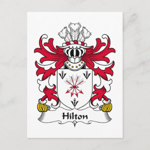 Carte Postale Hilton Family Crest