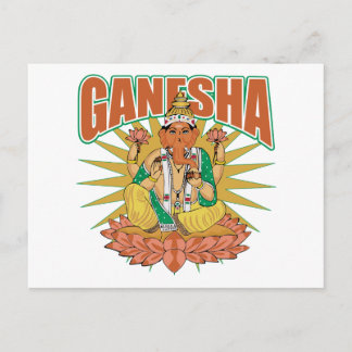Carte Postale Hindu Ganesha