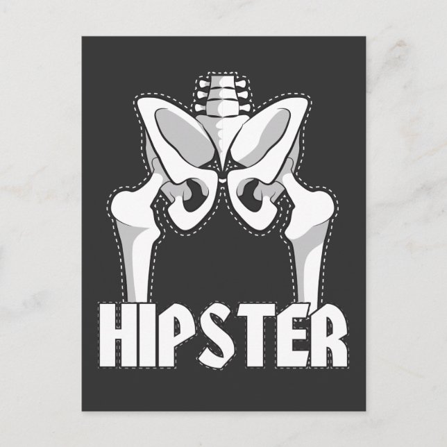 Carte Postale Hip Replacement Surgery Venin Hipster Orthopaedic (Devant)