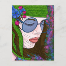 Hippie mode de vie fille