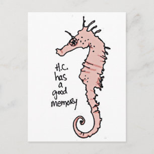 Carte Postale Hippocampus