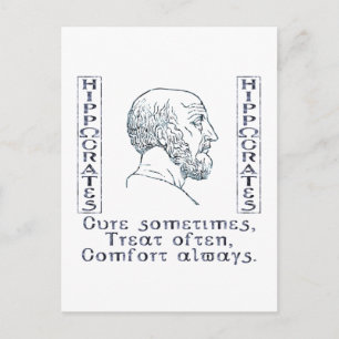 Carte Postale Hippocrate