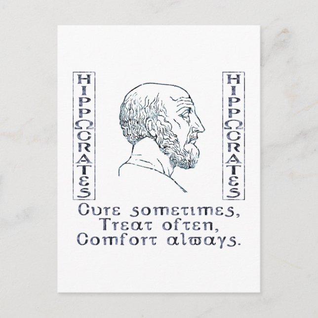 Carte Postale Hippocrate (Devant)