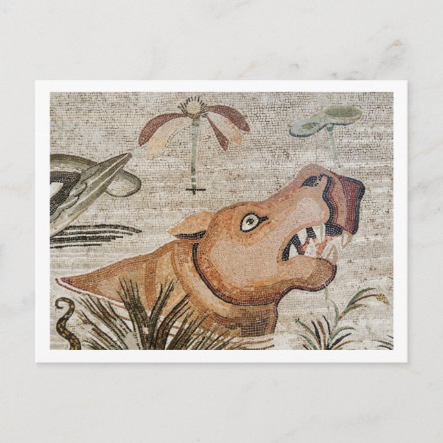 Carte Postale Hippopotamus, Nile mosaic, House of the Faun (Devant)