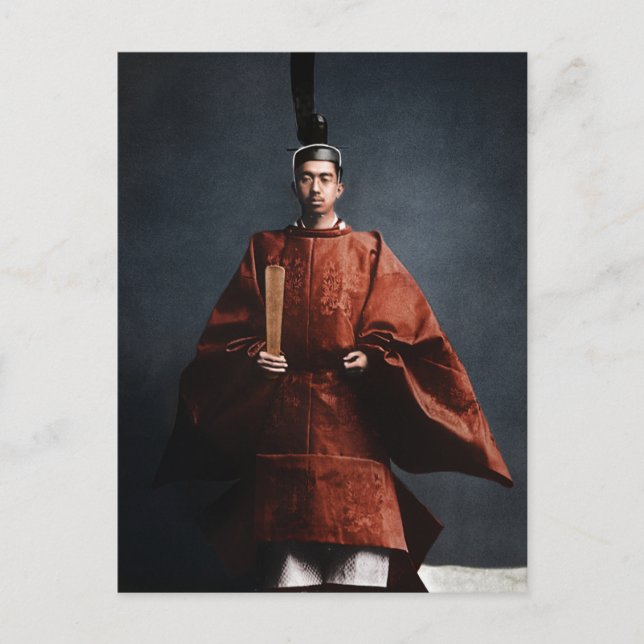 Carte Postale Hirohito, l'empereur de Showa (Devant)