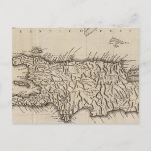 Carte Postale Hispaniola, St Domingo