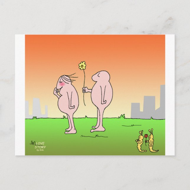 Carte Postale histoire d'amour 2B (Devant)