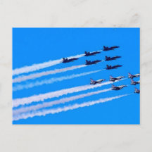 Histoire de vol des Blue Angels et des Thunderbird