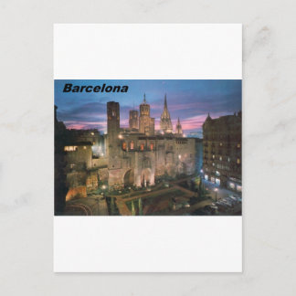 Carte Postale historia —barcelone—barrio—gotico Angie