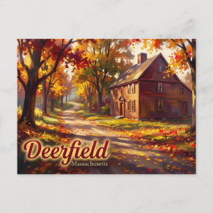 Carte Postale Historic Deerfield USA