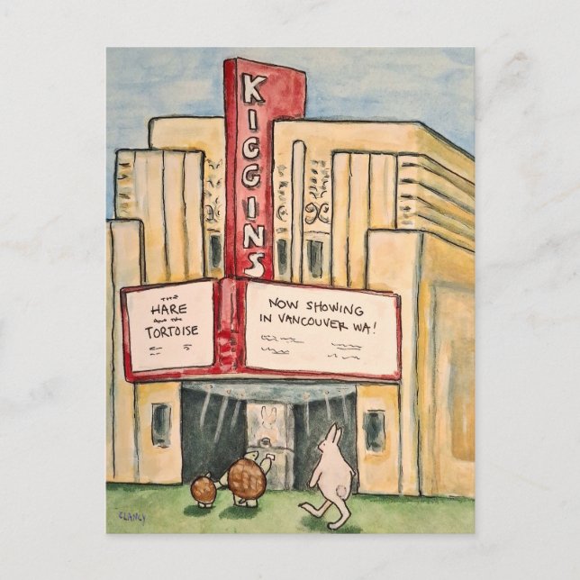 Carte Postale Historic Theater Vancouver WA (Devant)