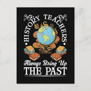 Carte Postale Historien amusant enseignant d'histoire