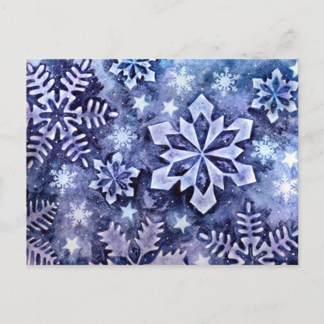 Carte Postale Hiver (Devant)