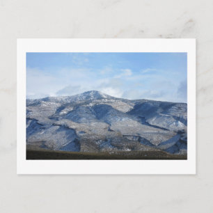 Carte Postale Hiver 2020 Montagnes de Sacramento