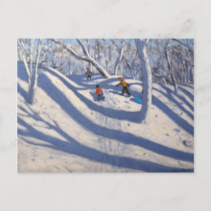 Carte Postale Hiver Bramcote Nottingham 2009