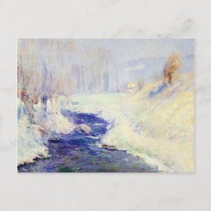 Carte Postale Hiver (par Guy Rose)