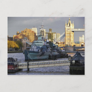 Carte Postale HMS Belfast.