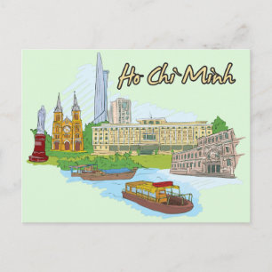 Carte postale Ho Chi Minh Vietnam