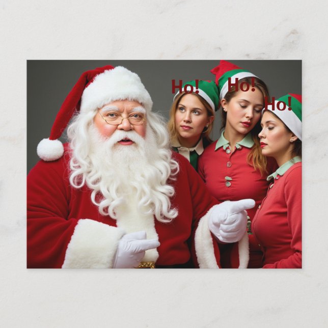 Carte Postale Ho ! Ho ! Ho ! (Devant)