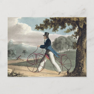 Carte Postale Hobbyhorse piéton, du Référentiel d'Ackermann